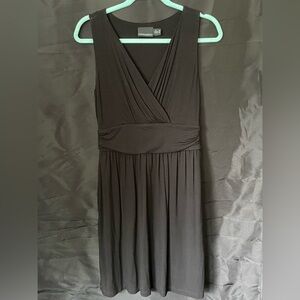 Cynthia Rowley black mini dress with pockets! Size M. Cinched waist